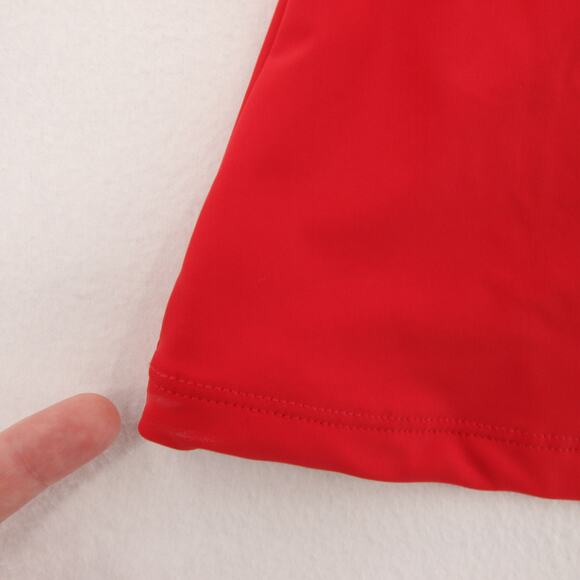 Alex Marie Tankini Swim Top Red V Neck Cutout Back Padded Bra Size Medium NWT - Picture 5 of 13